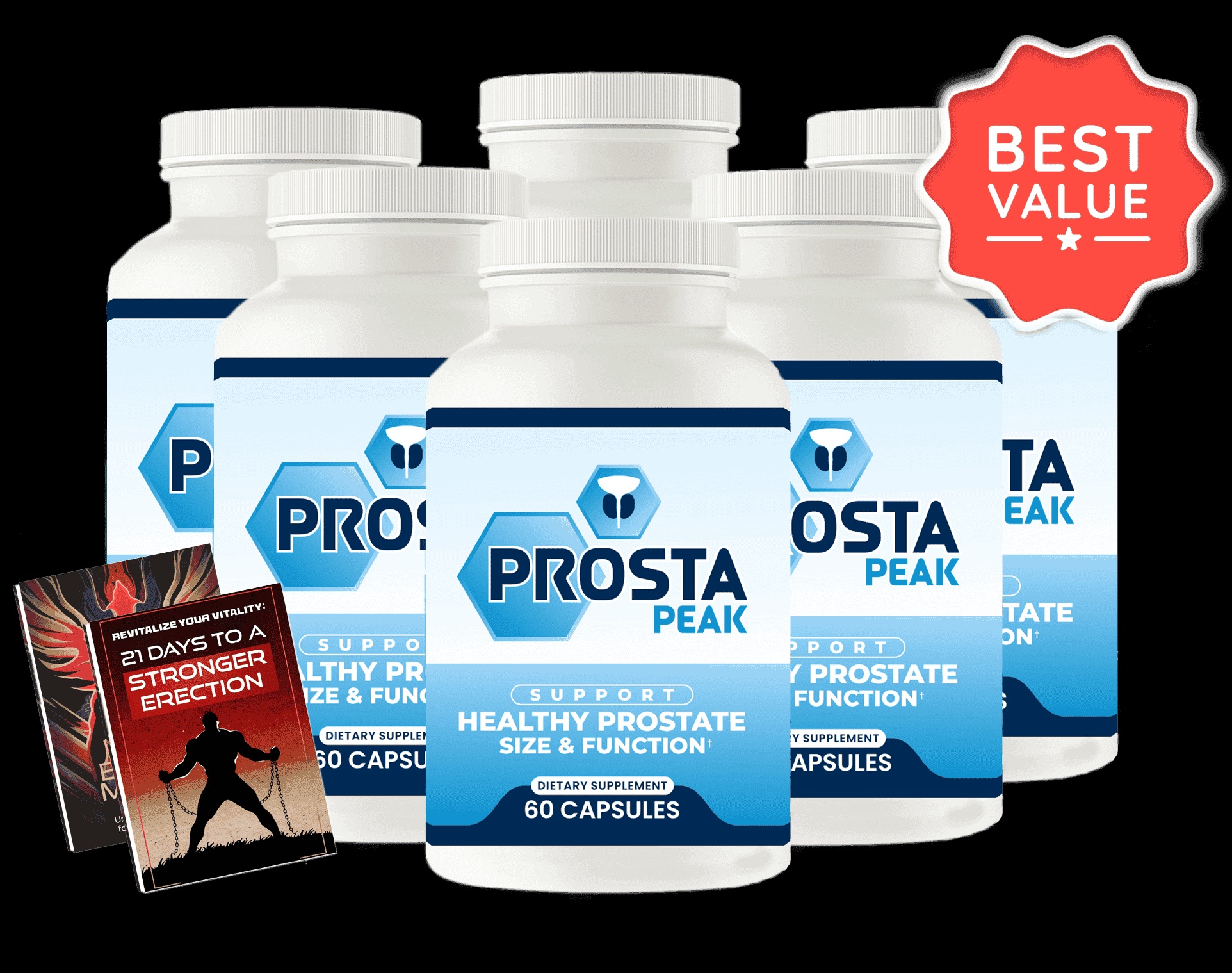 ProstaPeak prostate supplement 6 bottle best value pack with free bonuses - official website order